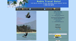 Desktop Screenshot of nobletravelhotel.com